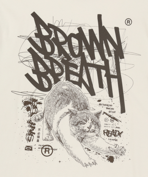 BROWNBREATH(ブラウンブレス)の「KITTY TAG TEE - IVORY(Tシャツ/カットソー・レディース・その他・2XL/X-LARGE/LARGE/MEDIUM/SMALL)」の7枚目の写真