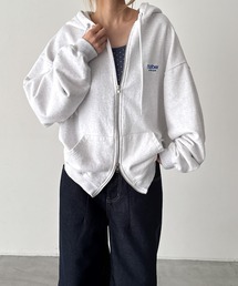 CANAL JEAN | El mar number 胸刺繍ジップパーカー(パーカー)