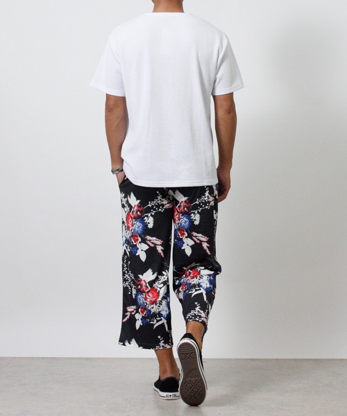 NYLAUS(ナイラス)の「【Nylaus】総柄 クロップド ストレッチパンツ 七分丈パンツ ルームウェア 部屋着 寝間着(その他パンツ・メンズ・ブラック系その他4/ブルー系その他2/ブルー系その他/ブラック系その他2/ブラック系その他・LL/M/L)」の12枚目の写真