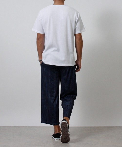 NYLAUS(ナイラス)の「【Nylaus】総柄 クロップド ストレッチパンツ 七分丈パンツ ルームウェア 部屋着 寝間着(その他パンツ・メンズ・ブラック系その他4/ブルー系その他2/ブルー系その他/ブラック系その他2/ブラック系その他・LL/M/L)」の20枚目の写真