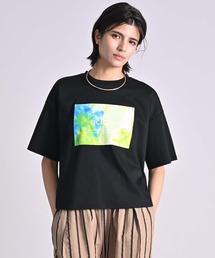 シルケット天竺フォトプリントTシャツ