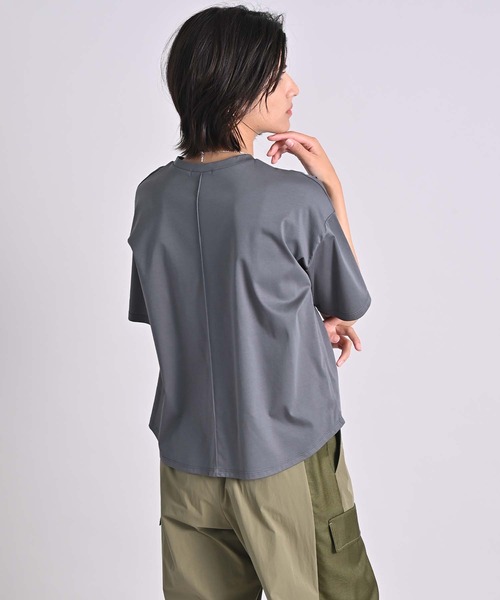 RAW FUDGE（ローファッジ）の「シルケット天竺フォトプリントTシャツ（Tシャツ/カットソー・レディース・ブラック/オフホワイト/チャコールグレー・M）」の15枚目の写真