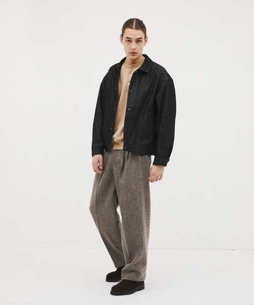 CITY TOKYO/シティートーキョー】Giolica tweed ﾄﾗｳｻﾞｰｽﾞ（スラックス