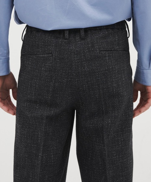 CITY TOKYO(シティトウキョウ)の「【CITY TOKYO/シティートーキョー】Giolica tweed トラウザーズ(スラックス・メンズ・ベージュ/ブラック・2/1)」の6枚目の写真