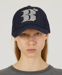 BASICKS（ベイシックス）の「【BASICKS】Rhinestone Cap（キャップ）」