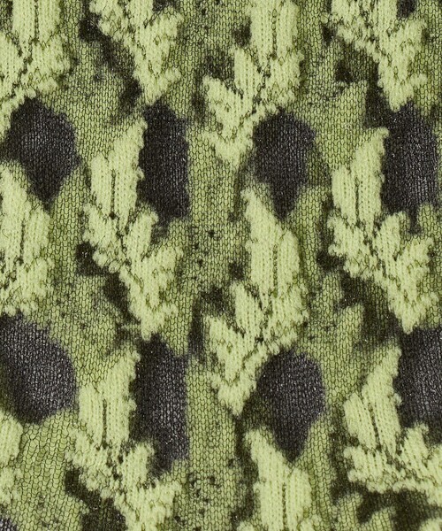 Steven Alan(スティーブンアラン)の「<MARCOMOMDE>VENICE PATTERN 07/ソックス(ソックス/靴下・レディース・イエロー/ブラック/パープル・FREE)」の4枚目の写真