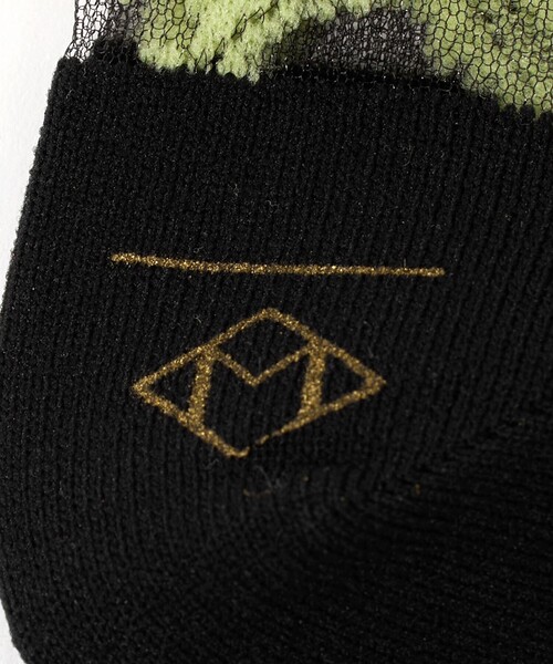 Steven Alan(スティーブンアラン)の「<MARCOMOMDE>VENICE PATTERN 07/ソックス(ソックス/靴下・レディース・イエロー/ブラック/パープル・FREE)」の5枚目の写真