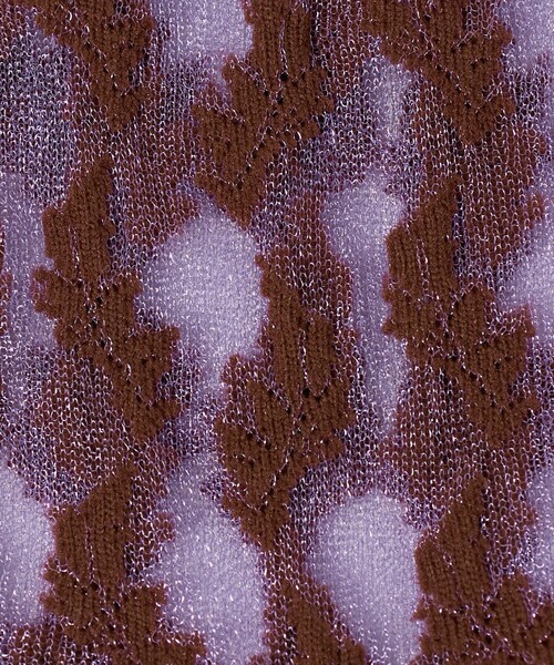 Steven Alan(スティーブンアラン)の「<MARCOMOMDE>VENICE PATTERN 07/ソックス(ソックス/靴下・レディース・イエロー/ブラック/パープル・FREE)」の8枚目の写真