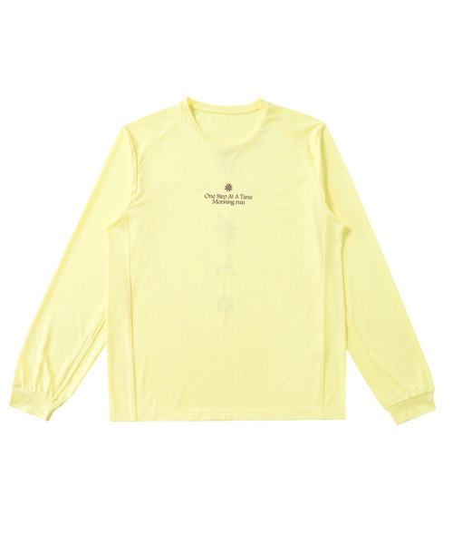 BUTTON SEOUL（ボタンソウル）の「エアロテック超軽量モーニングランロングスリーブ (6 COLOR)（Tシャツ/カットソー・メンズ・オリーブ/ブラック/ダークブラウン/オレンジ/パープル/レモンイエロー・SMALL/MEDIUM/LARGE/X-LARGE）」の11枚目の写真