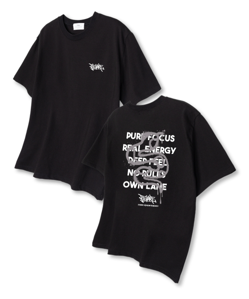 TI.GLAKE(ティーグレイク)の「スネークリフ オーバーサイズ 半袖Tシャツ ブラック(Tシャツ/カットソー・メンズ・その他・LARGE/X-LARGE/XX-LARGE)」の1枚目の写真