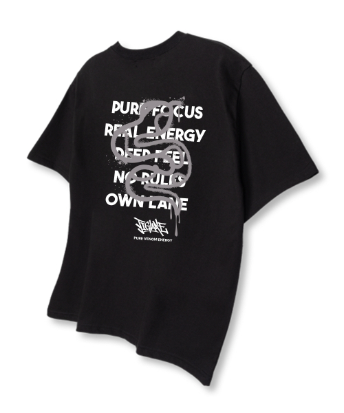 TI.GLAKE(ティーグレイク)の「スネークリフ オーバーサイズ 半袖Tシャツ ブラック(Tシャツ/カットソー・メンズ・その他・LARGE/X-LARGE/XX-LARGE)」の3枚目の写真