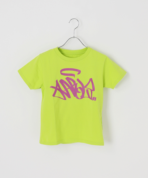Oriens JOURNAL STANDARD（オリエンス ジャーナルスタンダード）の「グラフィティプリント TEE（Tシャツ/カットソー・レディース・ブルー/アーミー・MEDIUM/SMALL）」の22枚目の写真