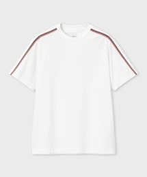 シグネチャーストライプテープ 半袖Tシャツ / 163503 607Z
