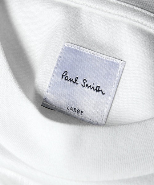 Paul Smith(ポールスミス)の「シグネチャーストライプテープ 半袖Tシャツ / 163503 607Z(Tシャツ/カットソー・メンズ・ダークグレー/ホワイト・SMALL/XX-LARGE/X-LARGE/LARGE/MEDIUM)」の8枚目の写真