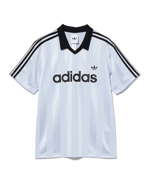 adidas(アディダス)の「adidas / アーカイブカラーエンジニアードジャージ(Tシャツ/カットソー・メンズ・サックスブルー/ブラック・LARGE/MEDIUM/SMALL/X-LARGE)」の6枚目の写真