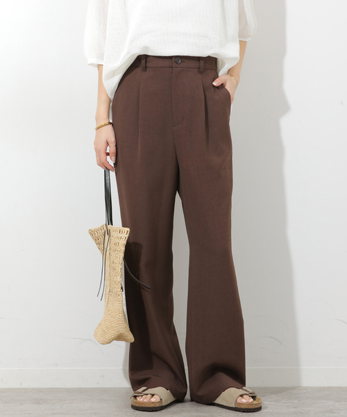 新品　サルセーション　フレア　パンツ　M 接触冷感 / 防シワ【MULTI FUNC+】フレアパンツ（スラックス