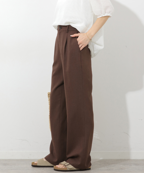 JOURNAL STANDARD relume(ジャーナルスタンダード レリューム)の「接触冷感 / 防シワ【MULTI FUNC+】フレアパンツ(スラックス・レディース・ブラック/ブラウン・38/36)」の11枚目の写真