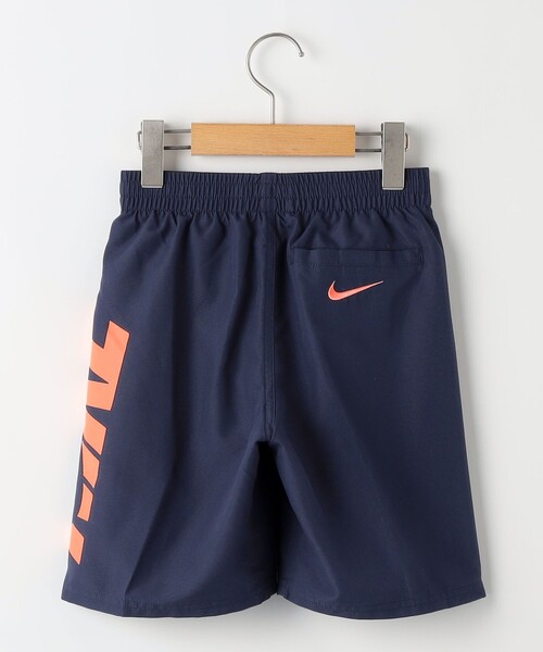 NIKE(ナイキ)の「NIKE SWIM:130~160cm / ブレイカースウッシュカットアウト7 ボレーショーツ(水着・キッズ・ブラック/ネイビー・130/150/140/MEDIUM)」の3枚目の写真