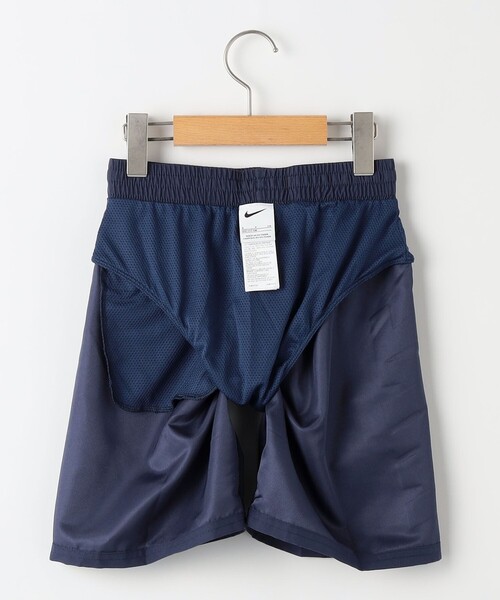 NIKE(ナイキ)の「NIKE SWIM:130~160cm / ブレイカースウッシュカットアウト7 ボレーショーツ(水着・キッズ・ブラック/ネイビー・130/150/140/MEDIUM)」の5枚目の写真