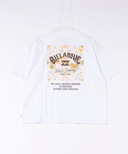 BILLABONG(ビラボン)の「BILLABONG ウィメンズ SQUARE MIDIUM LOOSE TEE Tシャツ 【2026年夏モデル】(Tシャツ/カットソー・レディース・ホワイト・MEDIUM)」の2枚目の写真