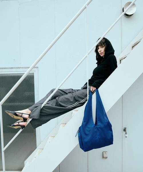 cii(シー)の「【UNISEX】Layered Mesh Bag / レイヤードメッシュバッグ(トートバッグ・メンズ・ライトグレー/ベージュ/ブラック/ブルー・FREE)」の18枚目の写真