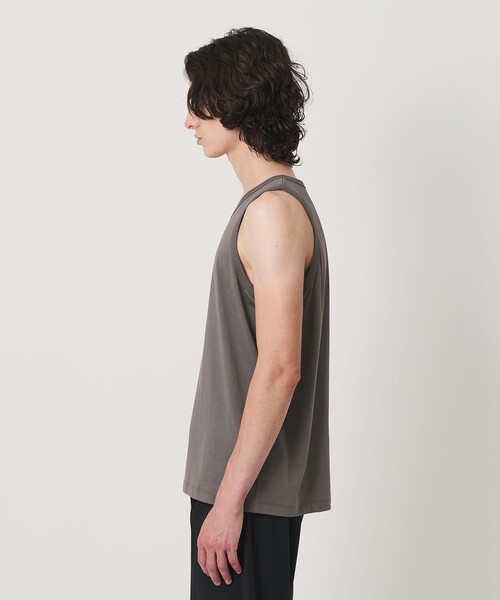 BEAUTY&YOUTH UNITED ARROWS(ビューティーアンドユースユナイテッドアローズ)の「ハイゲージ コットン タンクトップ 抗菌防臭(タンクトップ・メンズ・ホワイト/ブラック/グレー系・XL/L/M/S)」の10枚目の写真