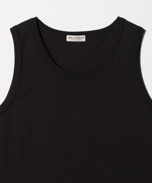 BEAUTY&YOUTH UNITED ARROWS(ビューティーアンドユースユナイテッドアローズ)の「ハイゲージ コットン タンクトップ 抗菌防臭(タンクトップ・メンズ・ホワイト/ブラック/グレー系・XL/L/M/S)」の16枚目の写真