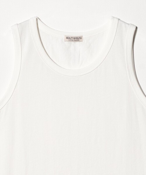 BEAUTY&YOUTH UNITED ARROWS(ビューティーアンドユースユナイテッドアローズ)の「ハイゲージ コットン タンクトップ 抗菌防臭(タンクトップ・メンズ・ホワイト/ブラック/グレー系・XL/L/M/S)」の18枚目の写真