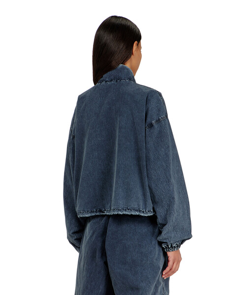 DIESEL（ディーゼル）の「ウィメンズ ジャケット G-LEAMER（ナイロンジャケット・レディース・ブラック・38/42/40/44）」の4枚目の写真