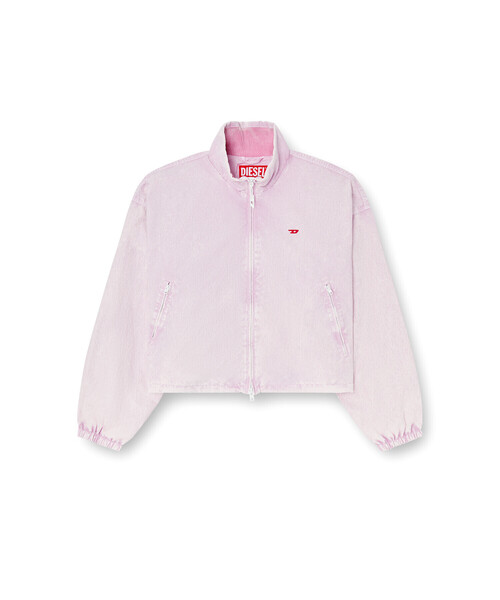 DIESEL(ディーゼル)の「ウィメンズ ジャケット G-LEAMER(ナイロンジャケット・レディース・ブラック/ピンク・38/42/40/44)」の12枚目の写真