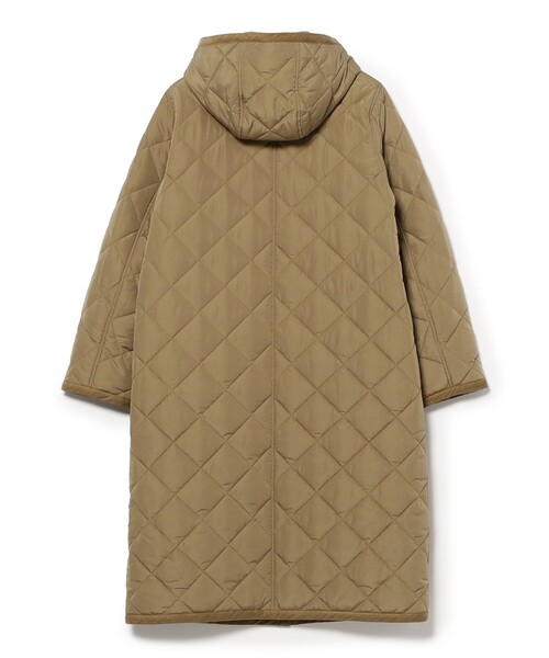 BEAMS HEART（ビームスハート）の「フード キルティング コート（その他アウター・レディース・オリーブ/ベージュ/ネイビー・MEDIUM/LARGE/SMALL）」の13枚目の写真