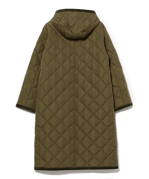 BEAMS HEART（ビームスハート）の「フード キルティング コート（その他アウター・レディース・オリーブ/ベージュ/ネイビー・MEDIUM/LARGE/SMALL）」の17枚目の写真