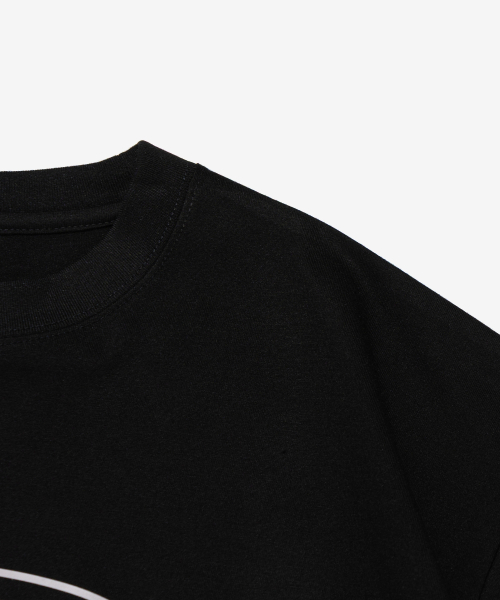 CARGOBROS(カーゴブロス)の「(ビッグサイズ) ラウンドサークルロゴ半袖Tシャツ (ブラック)(Tシャツ/カットソー・メンズ・その他・FREE)」の4枚目の写真