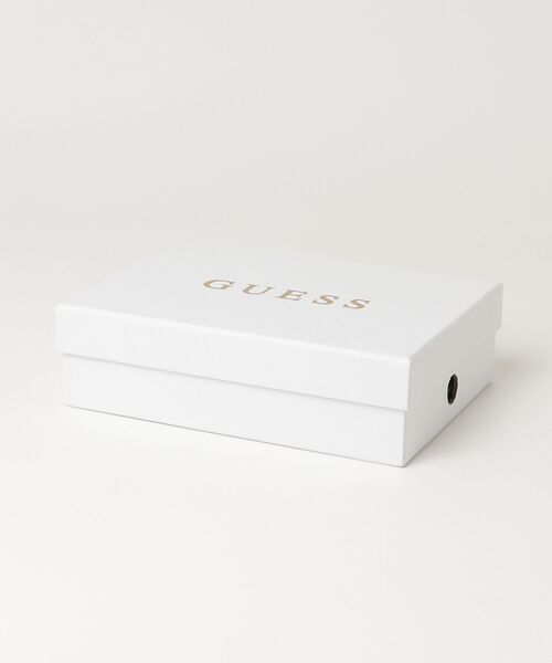 Guess(ゲス)の「PATSIE Key Ring Pouch キーケース カードケース 財布(カードケース・レディース・パープル/ブラック/オフホワイト/ネイビー・ONE SIZE)」の16枚目の写真