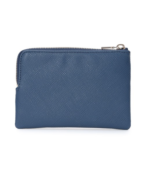 Guess(ゲス)の「PATSIE Key Ring Pouch キーケース カードケース 財布(カードケース・レディース・パープル/ブラック/オフホワイト/ネイビー・ONE SIZE)」の5枚目の写真