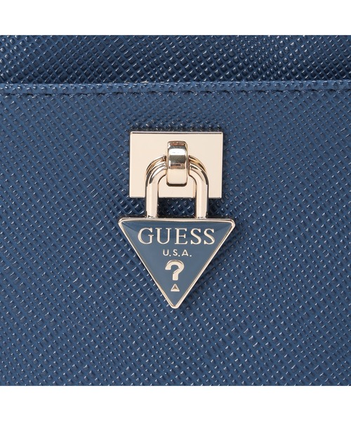 Guess(ゲス)の「PATSIE Key Ring Pouch キーケース カードケース 財布(カードケース・レディース・パープル/ブラック/オフホワイト/ネイビー・ONE SIZE)」の7枚目の写真