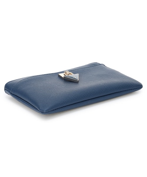 Guess(ゲス)の「PATSIE Key Ring Pouch キーケース カードケース 財布(カードケース・レディース・パープル/ブラック/オフホワイト/ネイビー・ONE SIZE)」の12枚目の写真