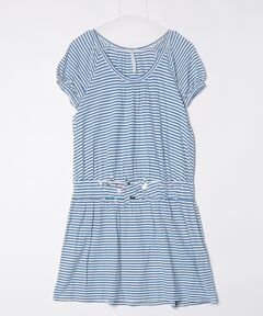 セール】【バレエ】前開き ギンガムチェック ワンピース（ワンピース