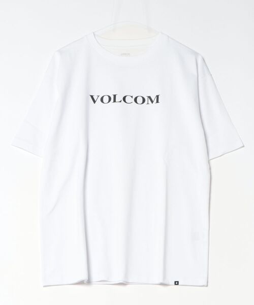 VOLCOM(ボルコム)の「VOLCOM メンズ SERIF VOLCOM SS Tシャツ 【2026年春夏モデル】(Tシャツ/カットソー・メンズ・ホワイト/ブラック/ネイビー・MEDIUM/LARGE/X-LARGE)」の1枚目の写真