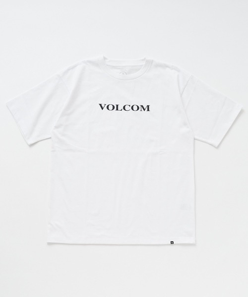 VOLCOM(ボルコム)の「VOLCOM メンズ SERIF VOLCOM SS Tシャツ 【2026年春夏モデル】(Tシャツ/カットソー・メンズ・ホワイト/ブラック/ネイビー・MEDIUM/LARGE/X-LARGE)」の1枚目の写真