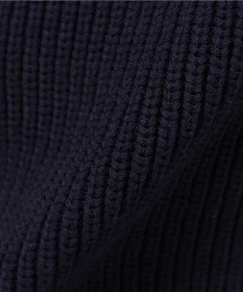 SACRA（サクラ）の「【SACRA】 FARCE YARN KNIT（ニット/セーター・レディース・ホワイト/ネイビー・0）」の9枚目の写真
