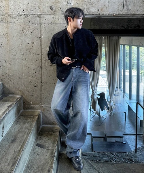 NOWLE(ノウル)の「【NOWLE】ヴィンテージライク ルーズフィットデニム / 90s バギーシルエット パンツ(デニムパンツ・メンズ・インディゴブルー・MEDIUM/LARGE/X-LARGE/SMALL)」の17枚目の写真