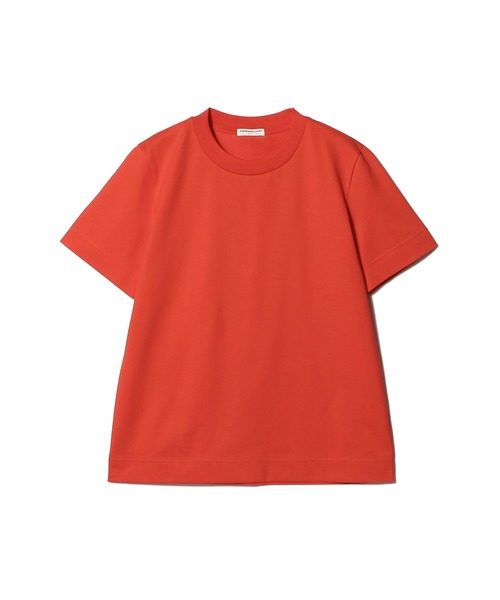 ESTNATION(エストネーション)の「ESSENCEOFLUXURY / ベーシックTシャツ(Tシャツ/カットソー・レディース・レッド/ブラック・FREE)」の2枚目の写真
