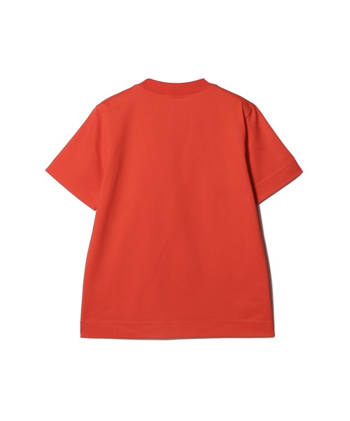 ESTNATION(エストネーション)の「ESSENCEOFLUXURY / ベーシックTシャツ(Tシャツ/カットソー・レディース・レッド/ブラック・FREE)」の3枚目の写真