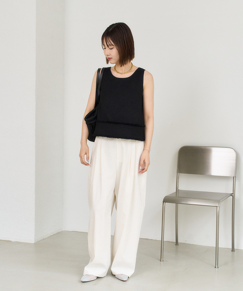 story.(ストーリー)の「Story./ストーリー AM LAUNDRY TOTE(トートバッグ・レディース・ブラック・FREE)」の2枚目の写真