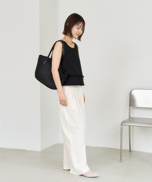 story.(ストーリー)の「Story./ストーリー AM LAUNDRY TOTE(トートバッグ・レディース・ブラック・FREE)」の3枚目の写真