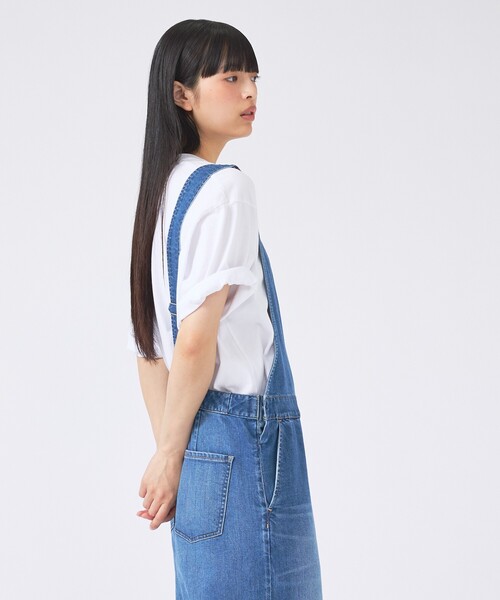 Healthy denim（ヘルシーデニム）の「【Healthy denim/ヘルシーデニム】サロペット/Cornflakes/デニム/パンツ（サロペット/オーバーオール・レディース・インディゴブルー・フリー）」の5枚目の写真