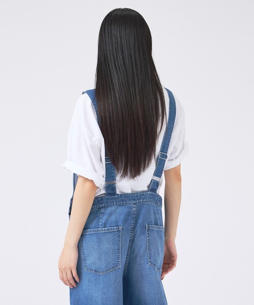 Healthy denim（ヘルシーデニム）の「【Healthy denim/ヘルシーデニム】サロペット/Cornflakes/デニム/パンツ（サロペット/オーバーオール・レディース・インディゴブルー・フリー）」の6枚目の写真