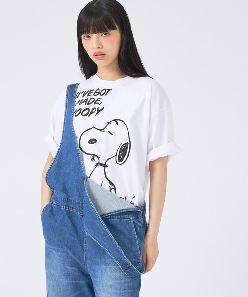 Healthy denim（ヘルシーデニム）の「【Healthy denim/ヘルシーデニム】サロペット/Cornflakes/デニム/パンツ（サロペット/オーバーオール・レディース・インディゴブルー・フリー）」の9枚目の写真