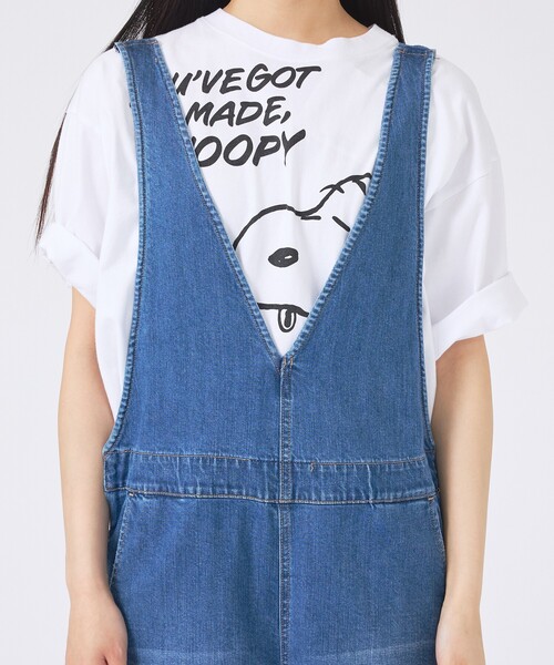 Healthy denim（ヘルシーデニム）の「【Healthy denim/ヘルシーデニム】サロペット/Cornflakes/デニム/パンツ（サロペット/オーバーオール・レディース・インディゴブルー・フリー）」の15枚目の写真